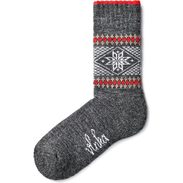 Vlnka Ovčie ponožky Merino vločka tmavo sivá 25336167