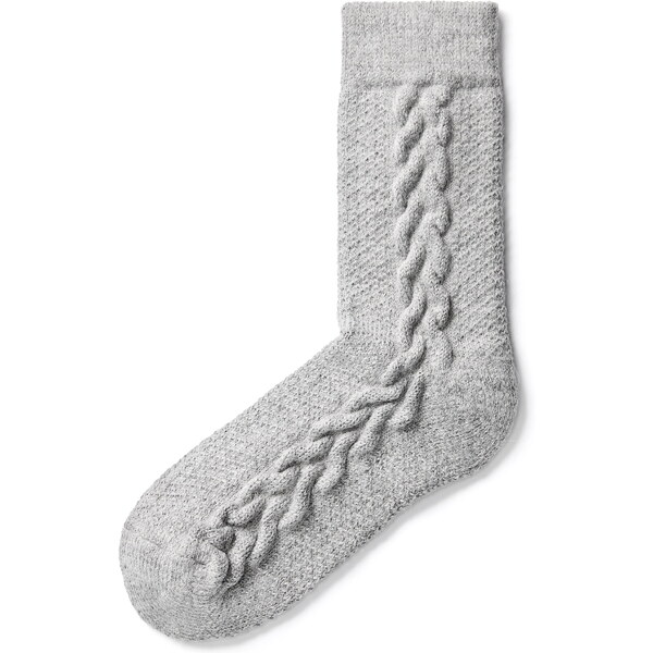 Vlnka Tradičné ovčie ponožky Merino sivá 27260405