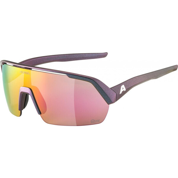 ALPINA Okuliare TURBO HR Q-Lite čierno-meatalicko fialová 56334520