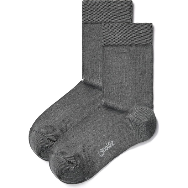 Vlnka 2 páry letných ponožiek Merino šedá 17407372