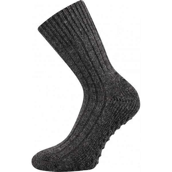 WILLIE protišmykové vlnené ponožky VoXX - ABS antracit 35-38 1 kus 1 56342940