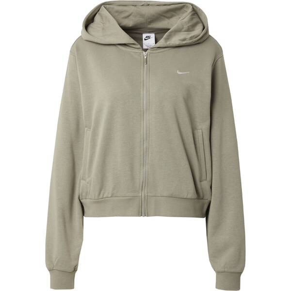 Nike Sportswear Tepláková bunda kaki / biela 56365962