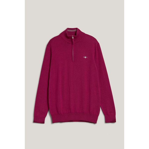 SVETER GANT CLASSIC COTTON HALFZIP BEAUTYBERRY PURPLE 52426805