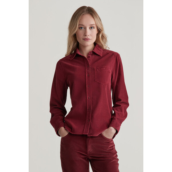KOŠEĽA GANT REG CORD SHIRT PLUMPED RED 56361777