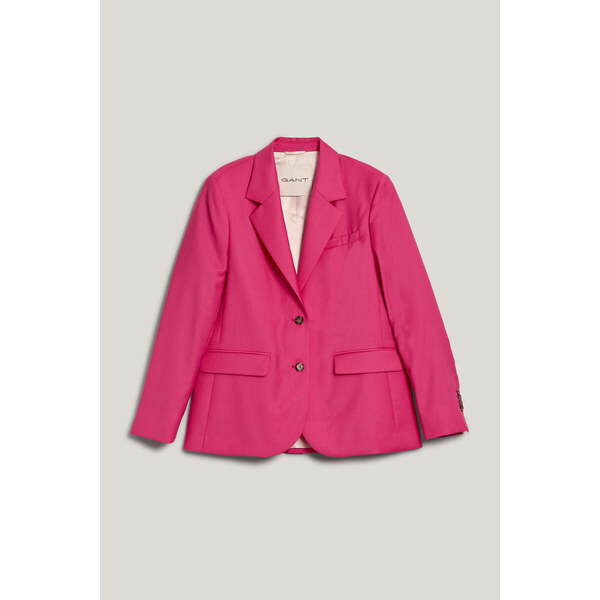 SAKO GANT REG HOPSACK BLAZER PERKY PINK 52426799