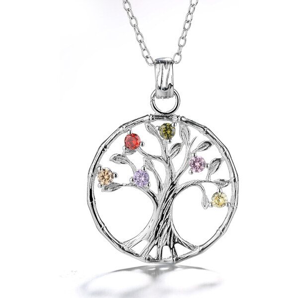 MAJYA Strieborný prívesok s retiazkou MEANING OF LIFE 11053 64582042