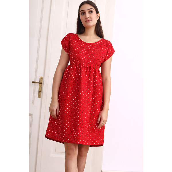 Bodkované 100% lanové šaty Lotika 56401300