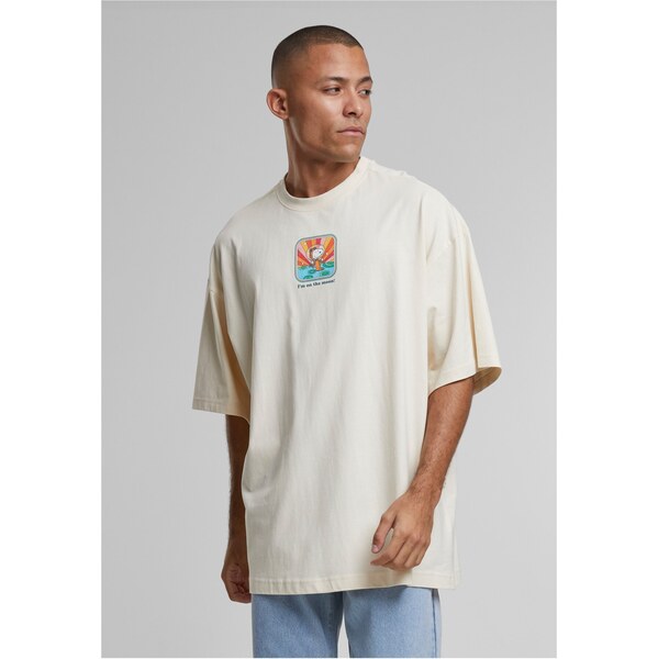 Merchcode Mens T-shirt Peanuts - Im on the moon sand 67139121