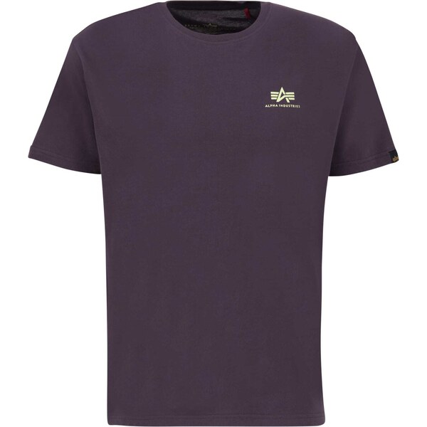 ALPHA INDUSTRIES Tričko limetová / burgundská 56407936