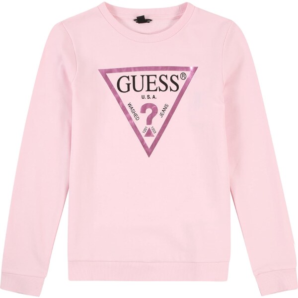 GUESS Mikina ružová / purpurová / čierna 56425607