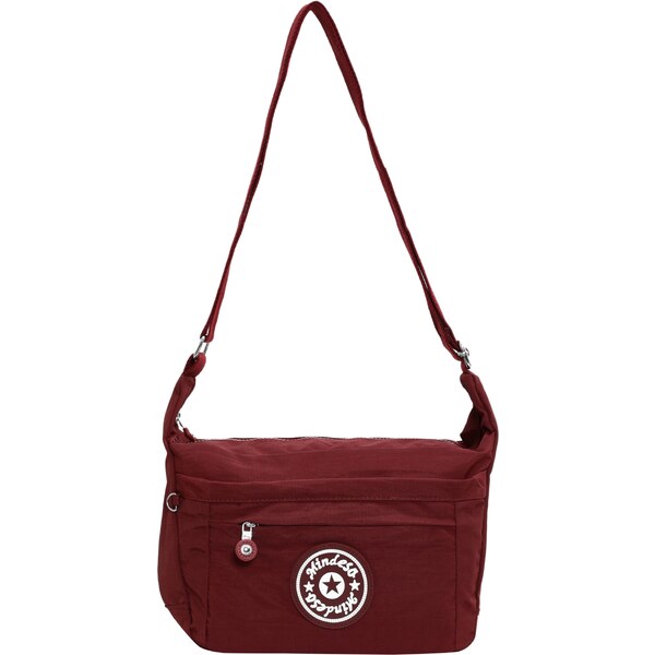 Mindesa Taška cez rameno gaštanová / biela 65872470