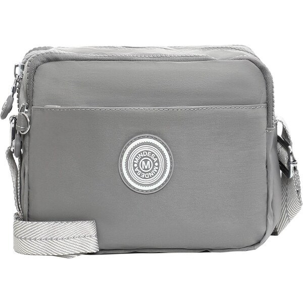 Mindesa Taška cez rameno sivá / biela 65872686