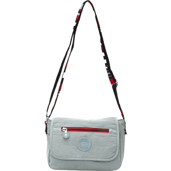 Mindesa Taška cez rameno dymovo modrá / červená / čierna 65872687