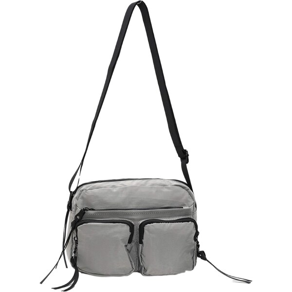 Mindesa Taška cez rameno sivá / čierna 65872870