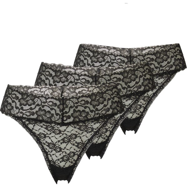 ABOUT YOU Tangá Lacey čierna 59095572