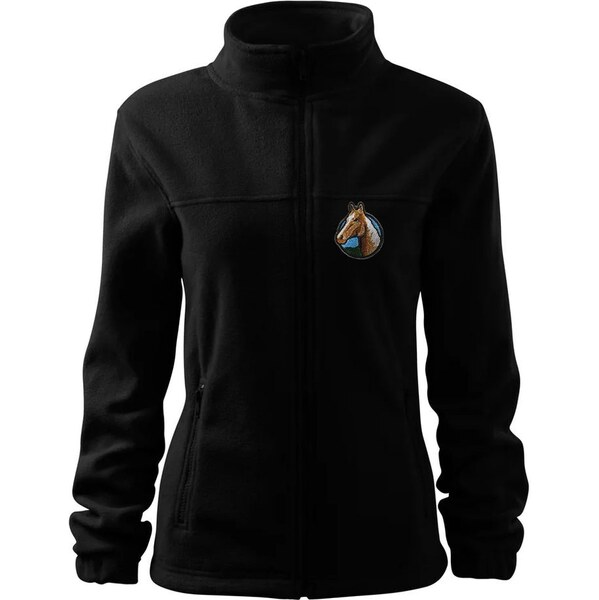 Bontis Fleecová mikina s výšivkou Kôň 56445114