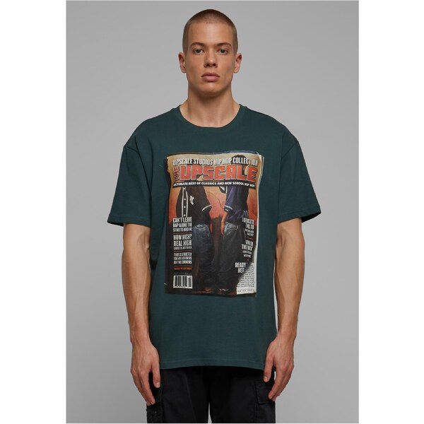 Mister Tee Mens T-shirt oversize Upscale Magazine bottle green 56466349