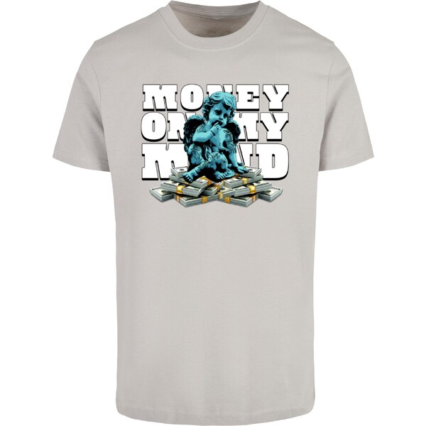 Mister Tee Mens T-shirt Money On My Mind light asphalt 56466480