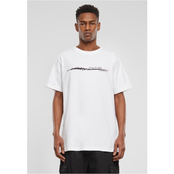 Mister Tee Mens T-shirt Live In The Moment white 56466574