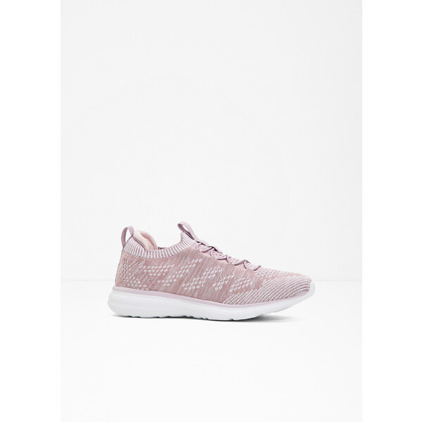 bonprix Tenisky slip on, z mäkkého materiálu, farba fialová 44733318