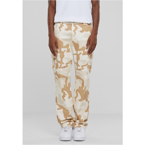 Urban Classics Mens Straight Leg Camo Cargo Pants Camouflage 56466872