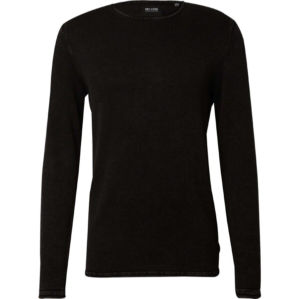 Only & Sons Sveter ONSGarson čierna melírovaná 16939687