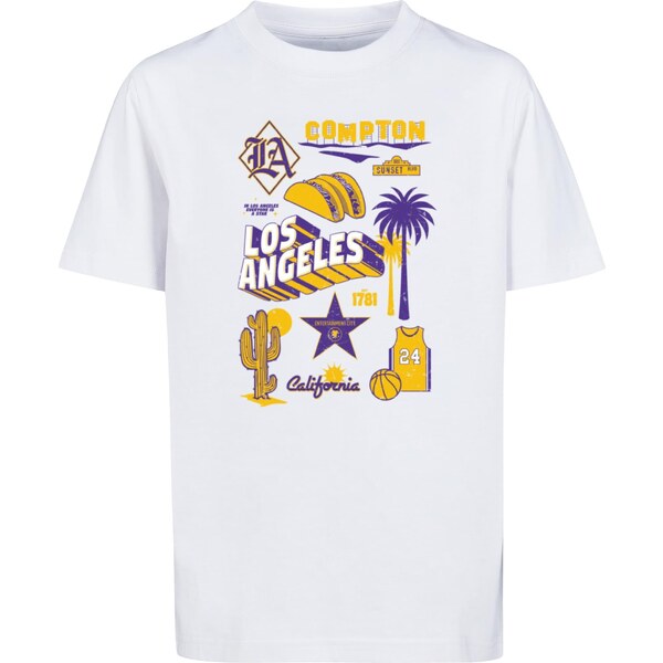 Mister Tee Childrens T-shirt LA Classic white 56521466