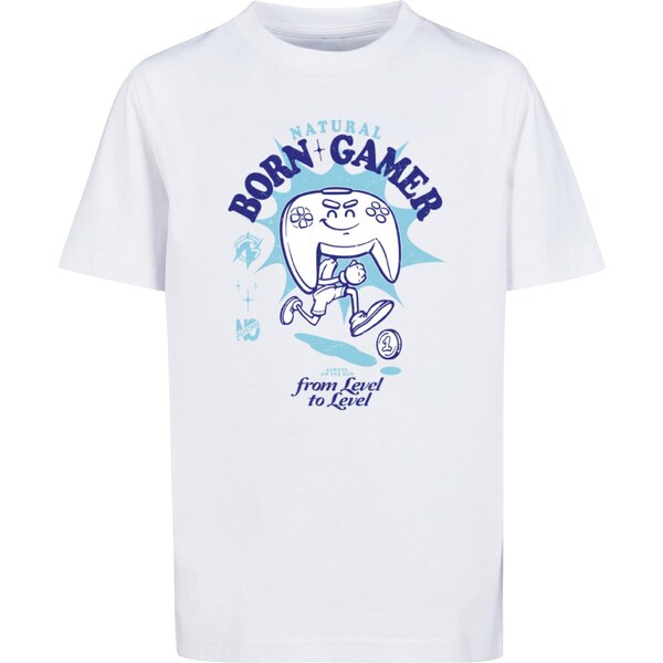Mister Tee Childrens T-shirt Natural Born Gamer Vintage white 56521586