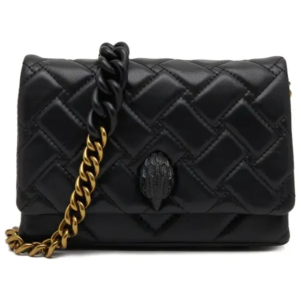 Kurt Geiger Kožená crossbody kabelka 39586650