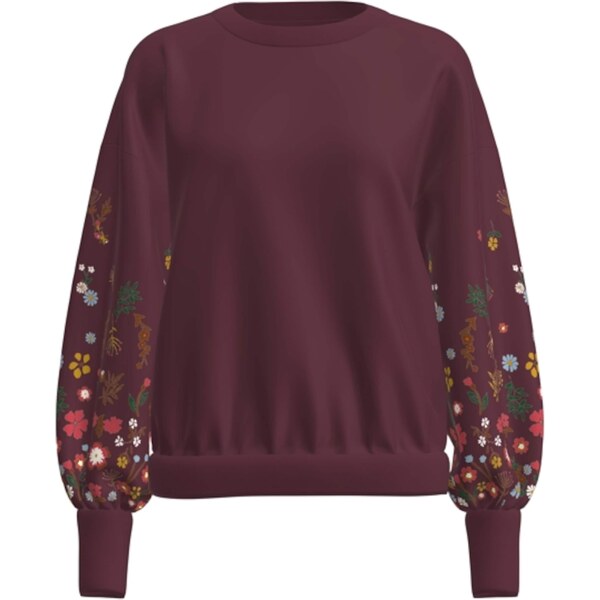 ONLY Mikina ONLBrooke svetlomodrá / karí / jedľová / vínovo červená 56523389