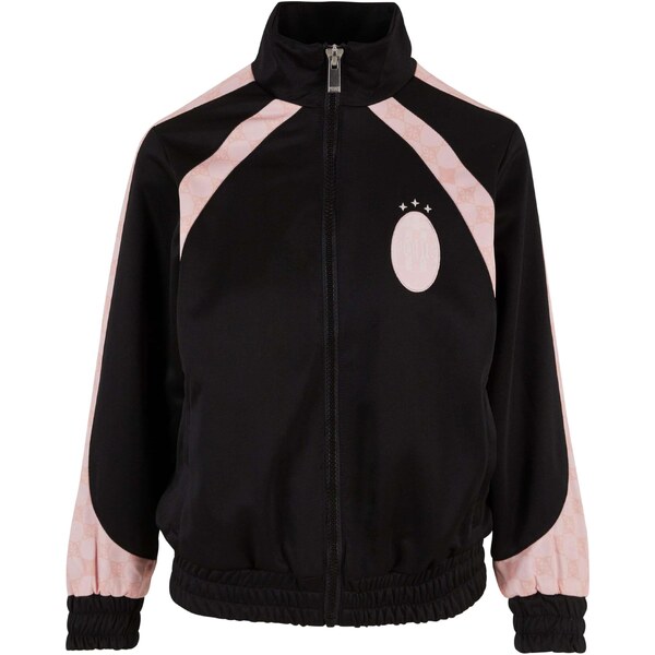 Pequs Tepláková bunda ružová / pastelovo ružová / čierna 65843404