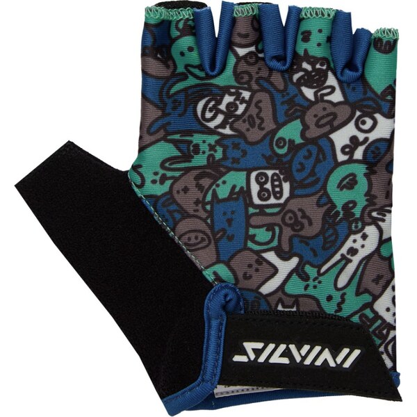 Detské cyklo rukavice Silvini Locri modrá 50984873