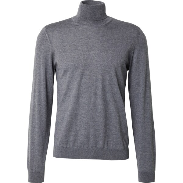 BOSS Sveter Musso sivá melírovaná 32789276