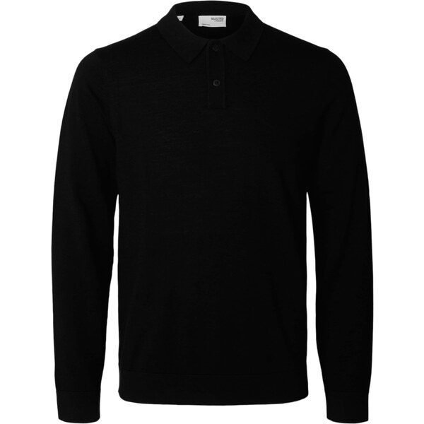 SELECTED Sveter TRAY čierna 56573552