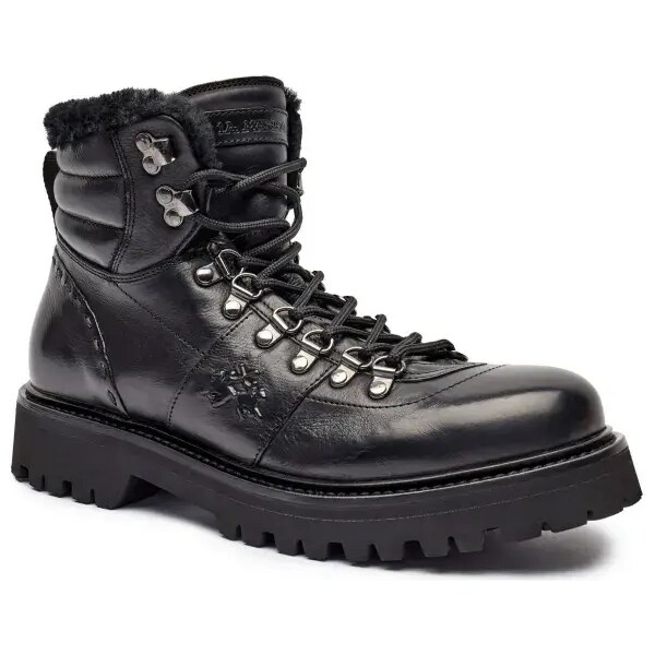 La Martina Kožené vysoké topánky 65289549