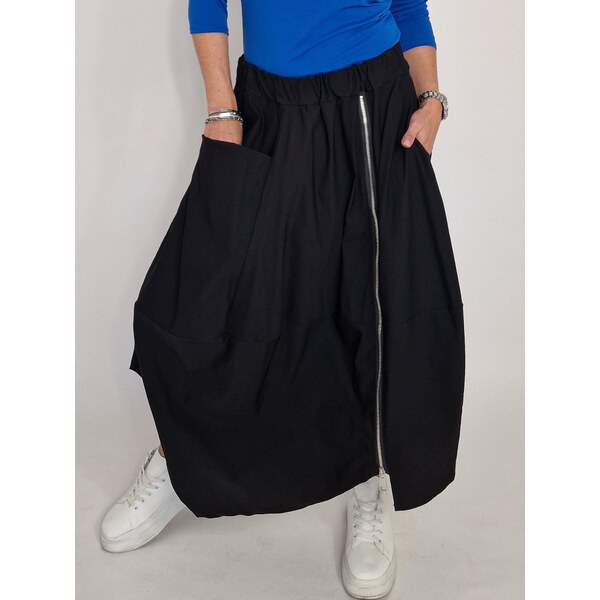 Voga Móda Čierna sukňa DELLA 60596334