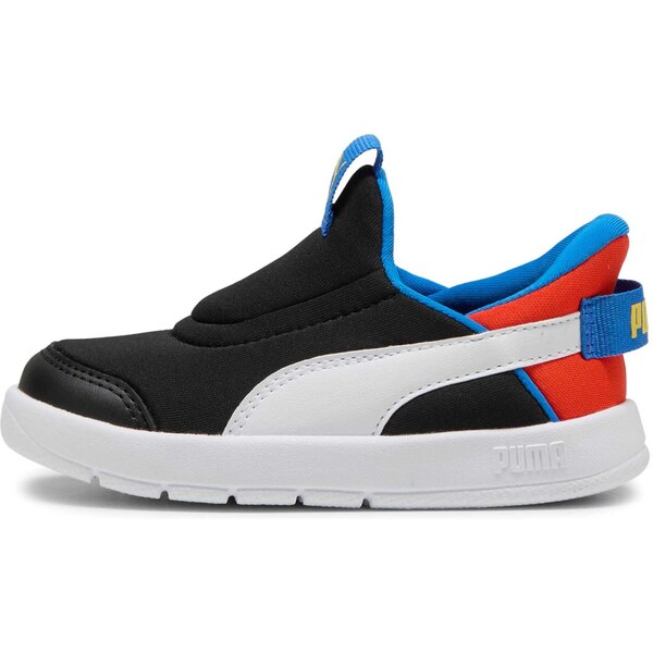 PUMA Tenisky Courtflex v3 Ease modrá / červená / čierna / biela 66445923