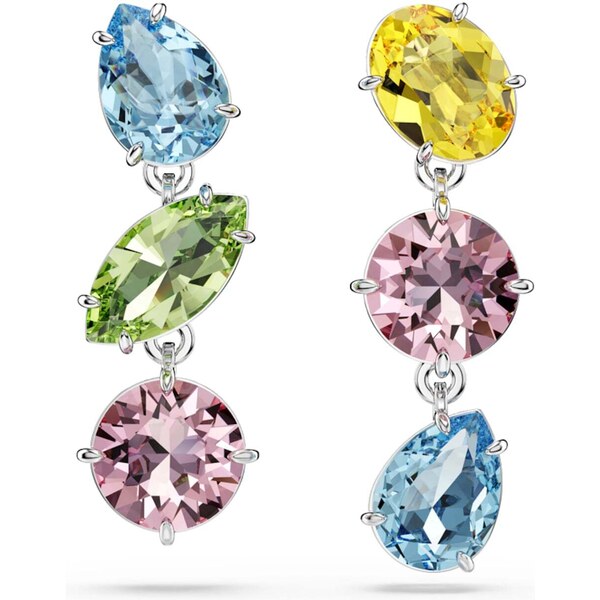 Swarovski Náušnice Gema vodová / citrónová / svetlozelená / 56606635