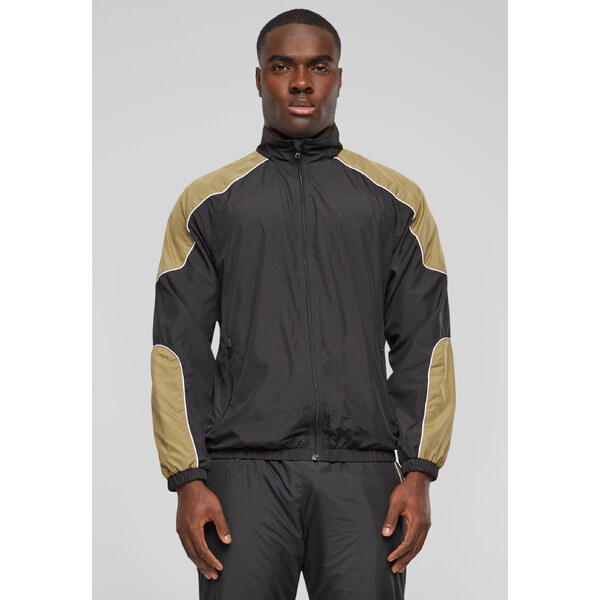 Urban Classics Mens Piped Track Jacket black 56612873