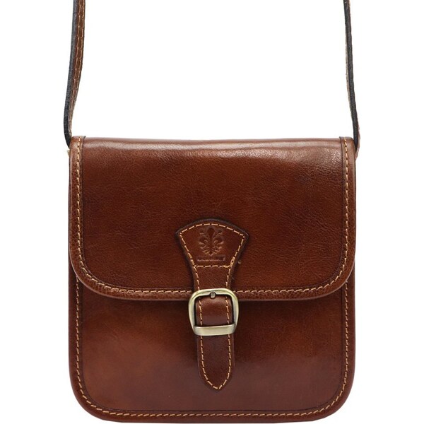 Florence Kožená kabelka Florence Ella hnedá 56610603