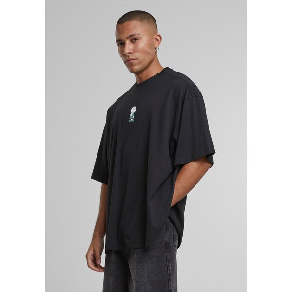 Merchcode Mens T-shirt Peanuts - Charlie Brown Huge black 67139122