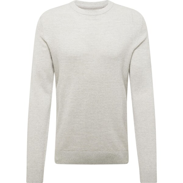 JACK & JONES Sveter JJEGlobe sivobéžová 56756901