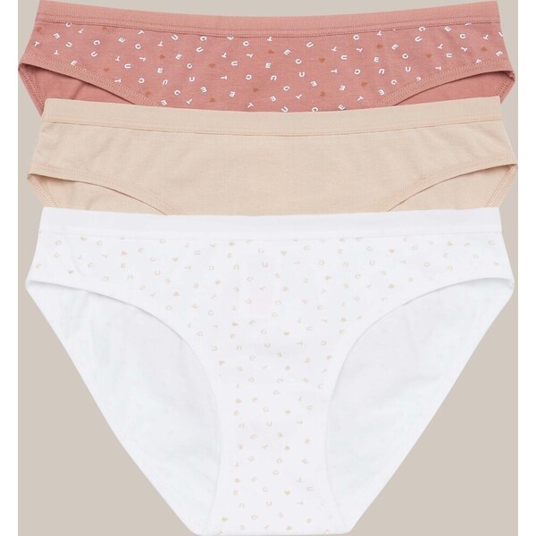 Sada 3 bavlnených nohavičiek Henderson Ladies 36508-K067 MI-MI A3 56622017