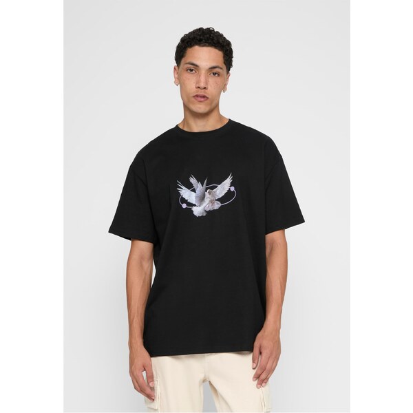 Mister Tee Mens T-shirt Vive la Liberte Oversize black 56622282