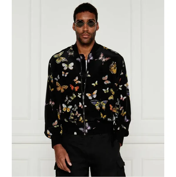 Dolce & Gabbana Hodvábna bunda bomberka | Regular Fit 56584210