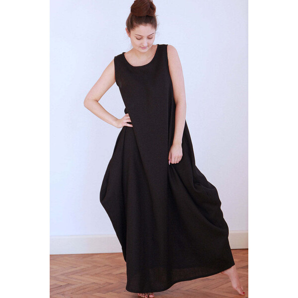 Lotika Linen Ľanové balónové šaty Lotika 63333890