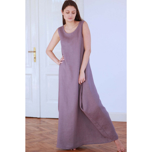 Lotika Linen Ľanové balónové šaty Lotika 63333892