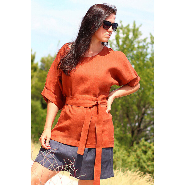 Lotika Linen Dámska ľanová tunika Lotika 63333941