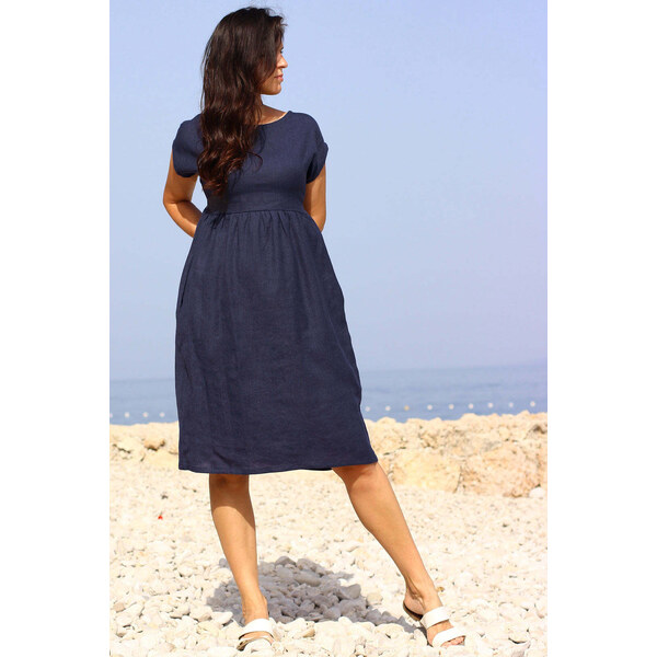 Lotika Linen Ľanové šaty pre mamičku a dcéru 63333958