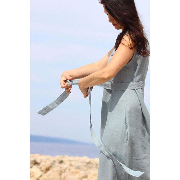 Lotika Linen Ľanový opasok k šatám Lotika 63333975